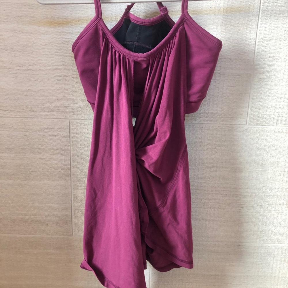 Nancy Rose wrap tank top-Size M